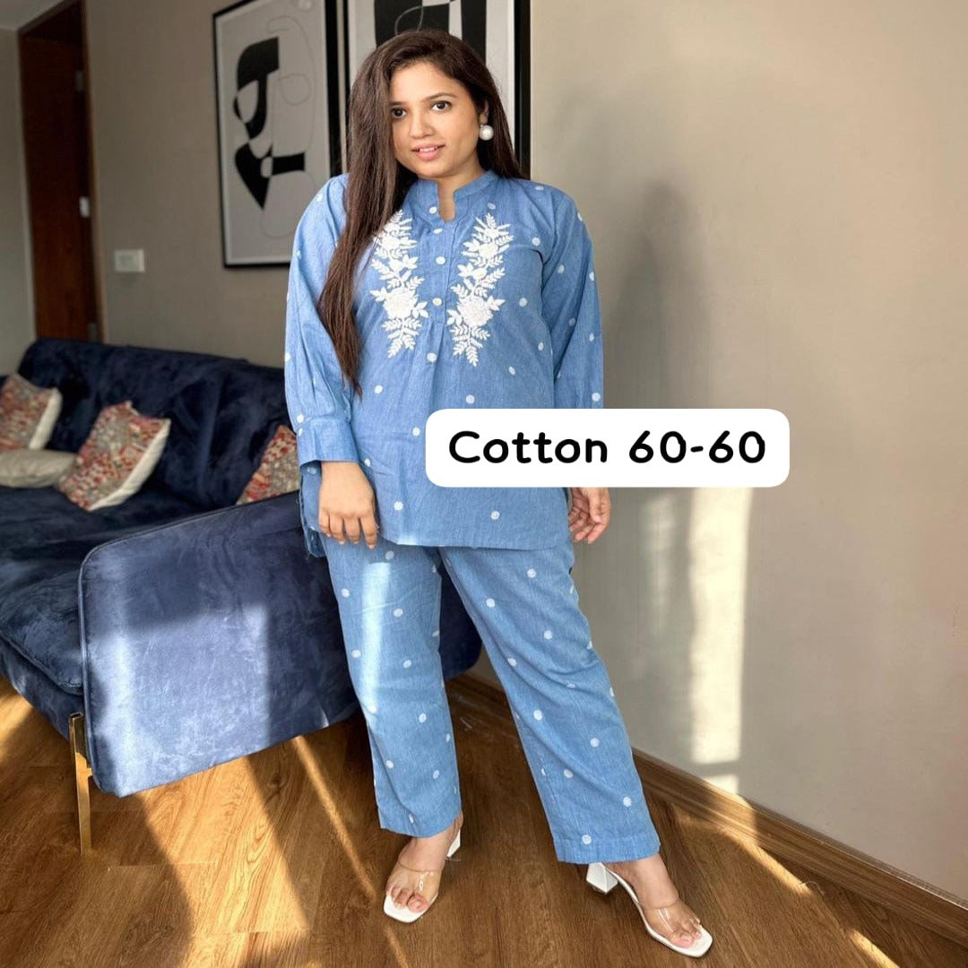 Summer Special - Pure Cotton Co Ord Set