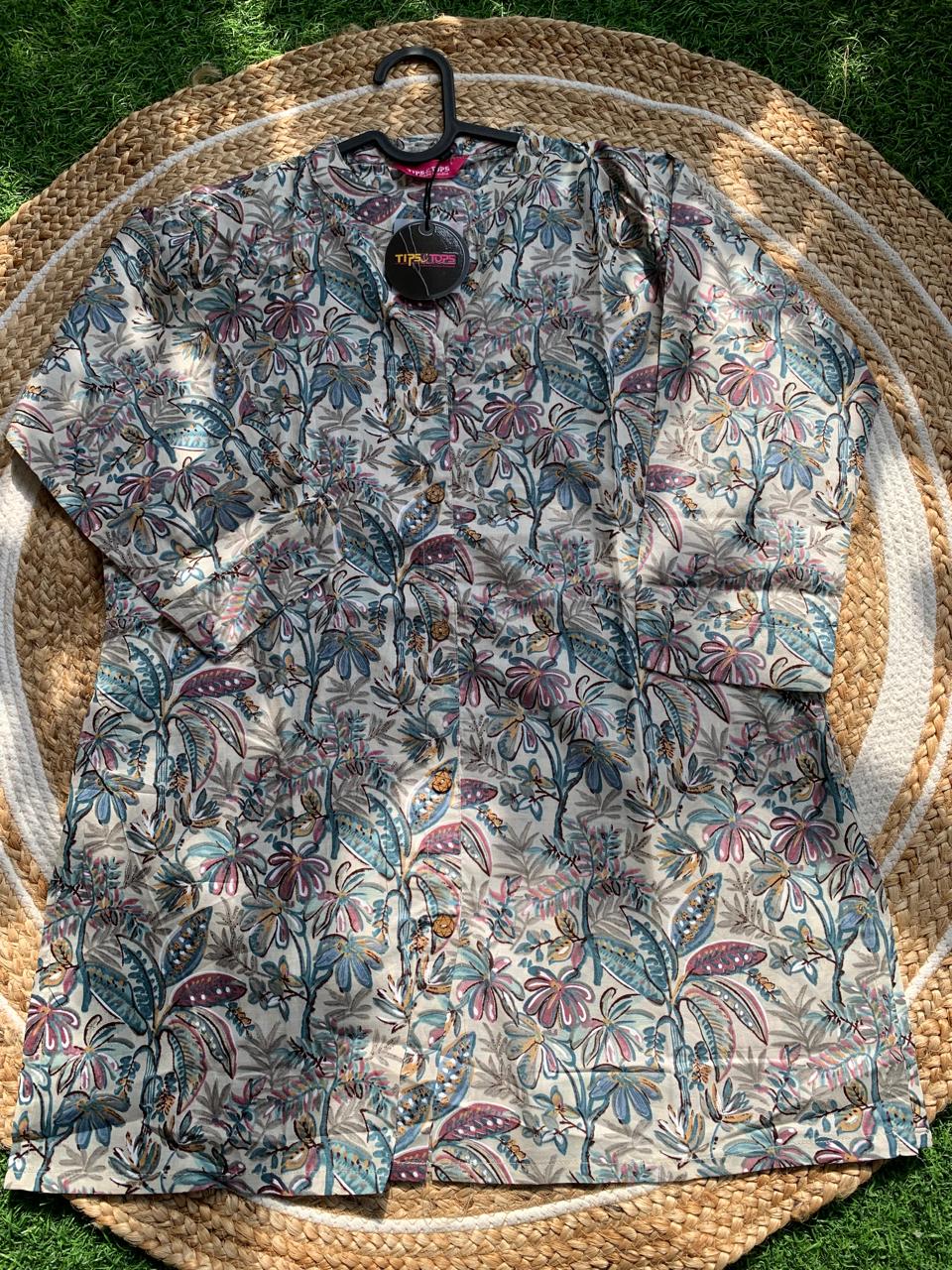 Summer Special Cotton Short Kurti