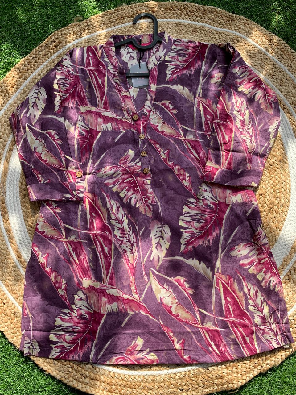 Summer Special Cotton Short Kurti
