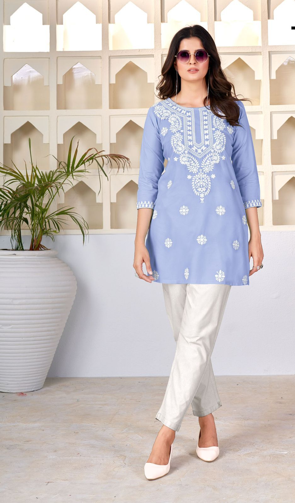 Chikankari Kurti