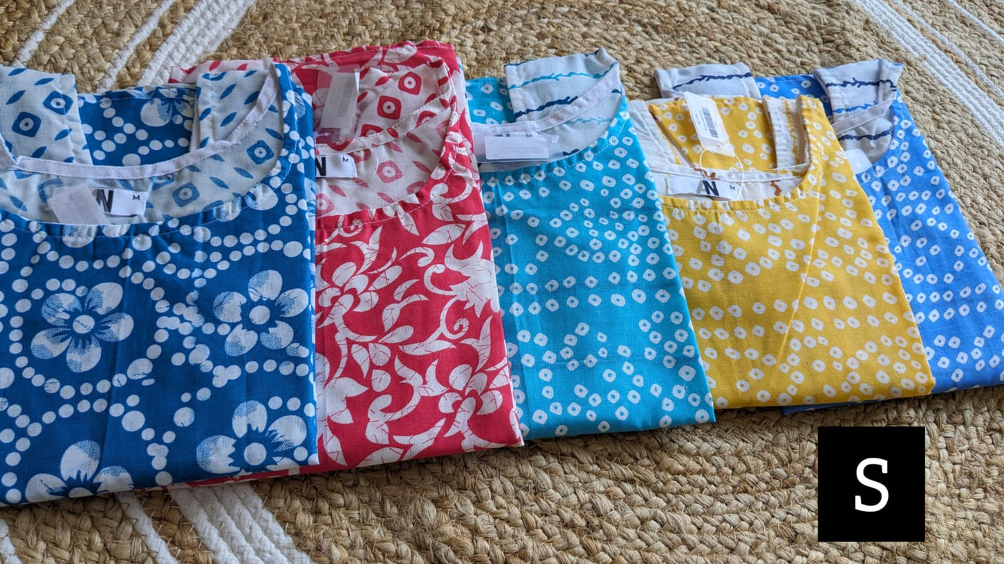 Summer Essential stylish and comfortable Short Kurti