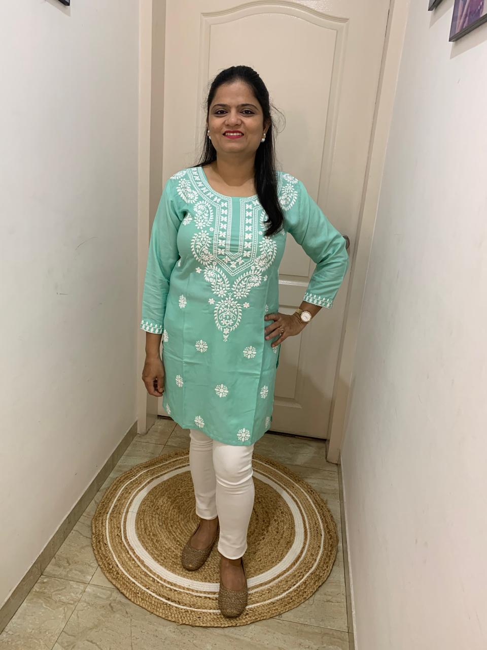 Chikankari Kurti