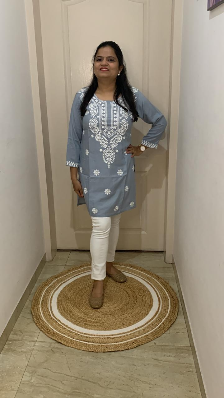Chikankari Kurti