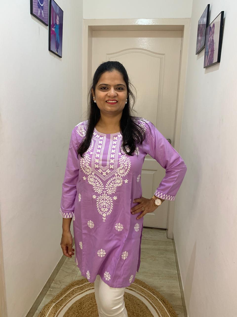 Chikankari Kurti