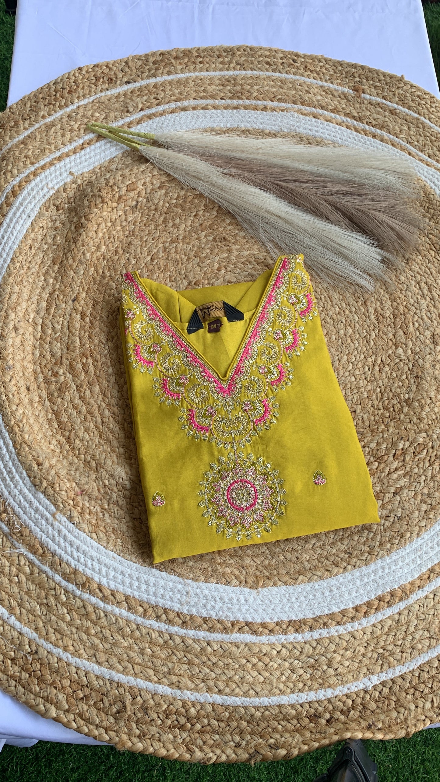 Silk Suit Yellow