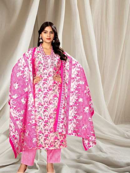 Chanderi Suit