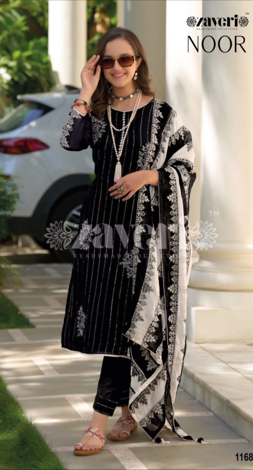 Organza Readymade Pant style suit