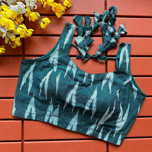 Cotton Ikkat Blouse Collection