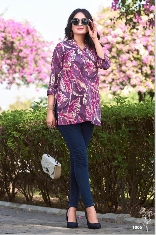Summer Special Cotton Short Kurti