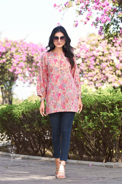 Summer Special Cotton Short Kurti