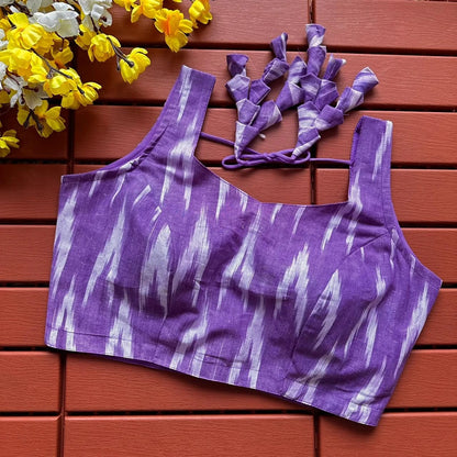 Cotton Ikkat Blouse Collection