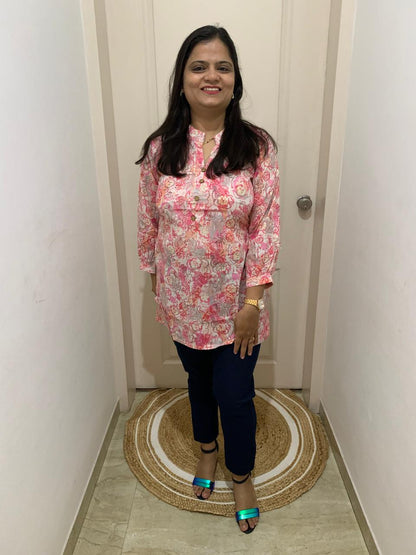 Summer Special Cotton Short Kurti