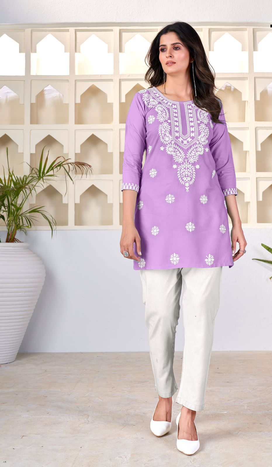 Chikankari Kurti