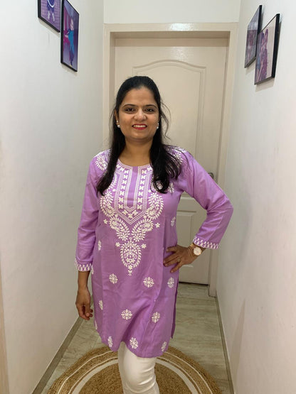 Chikankari Kurti