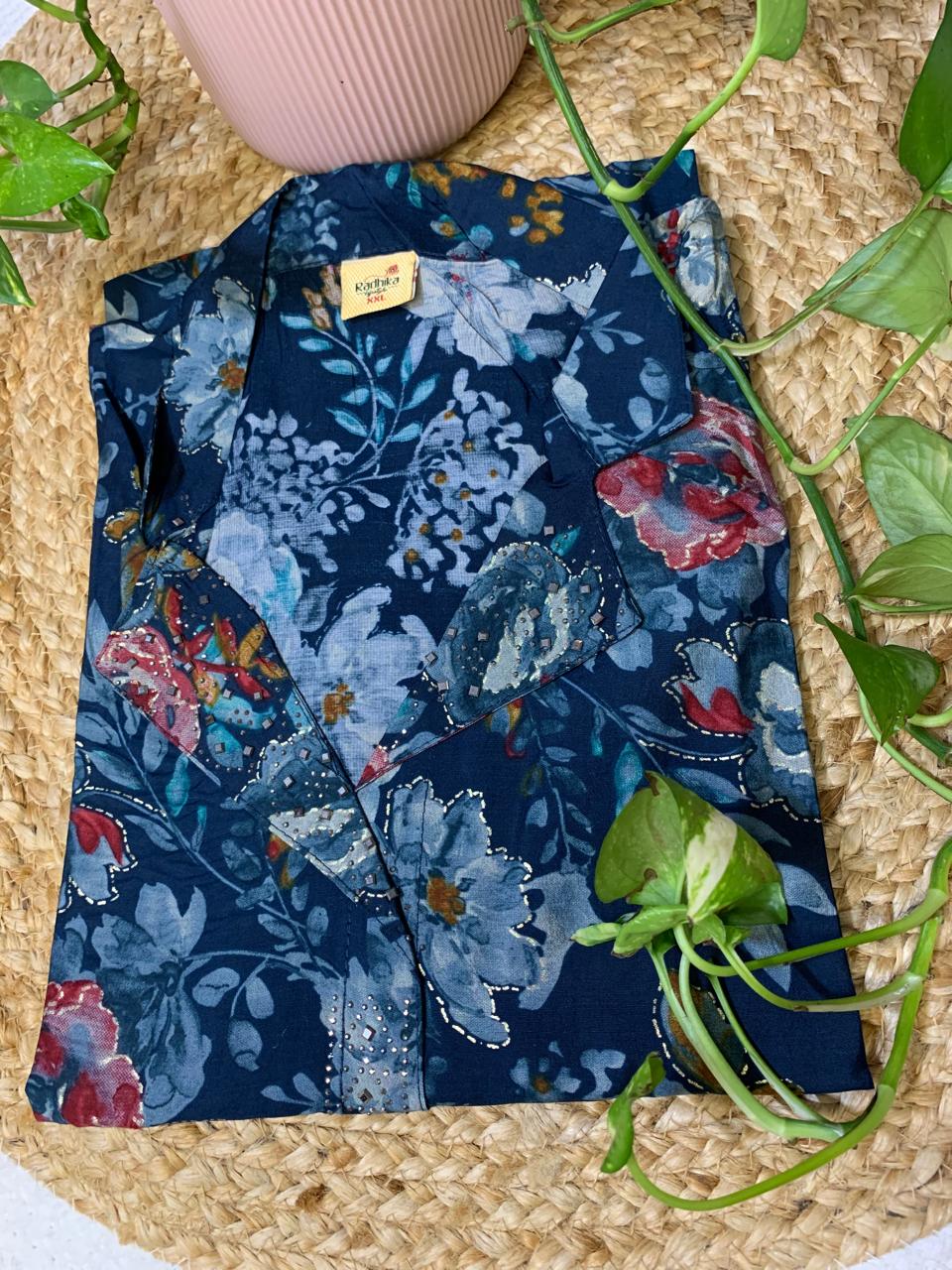 Co Ord Set in Muslin Fabric