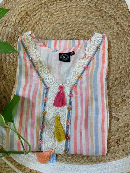 PAKISTANI Suit in LINEN material